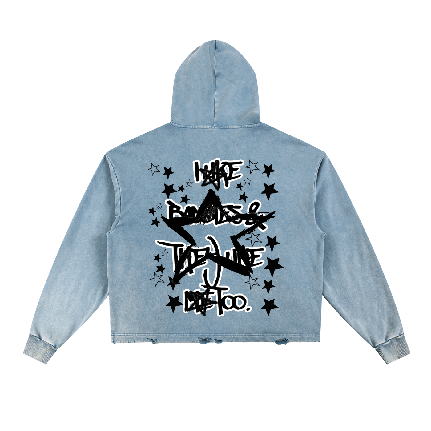 Quise flamed “I Like Baddies” Hoodie