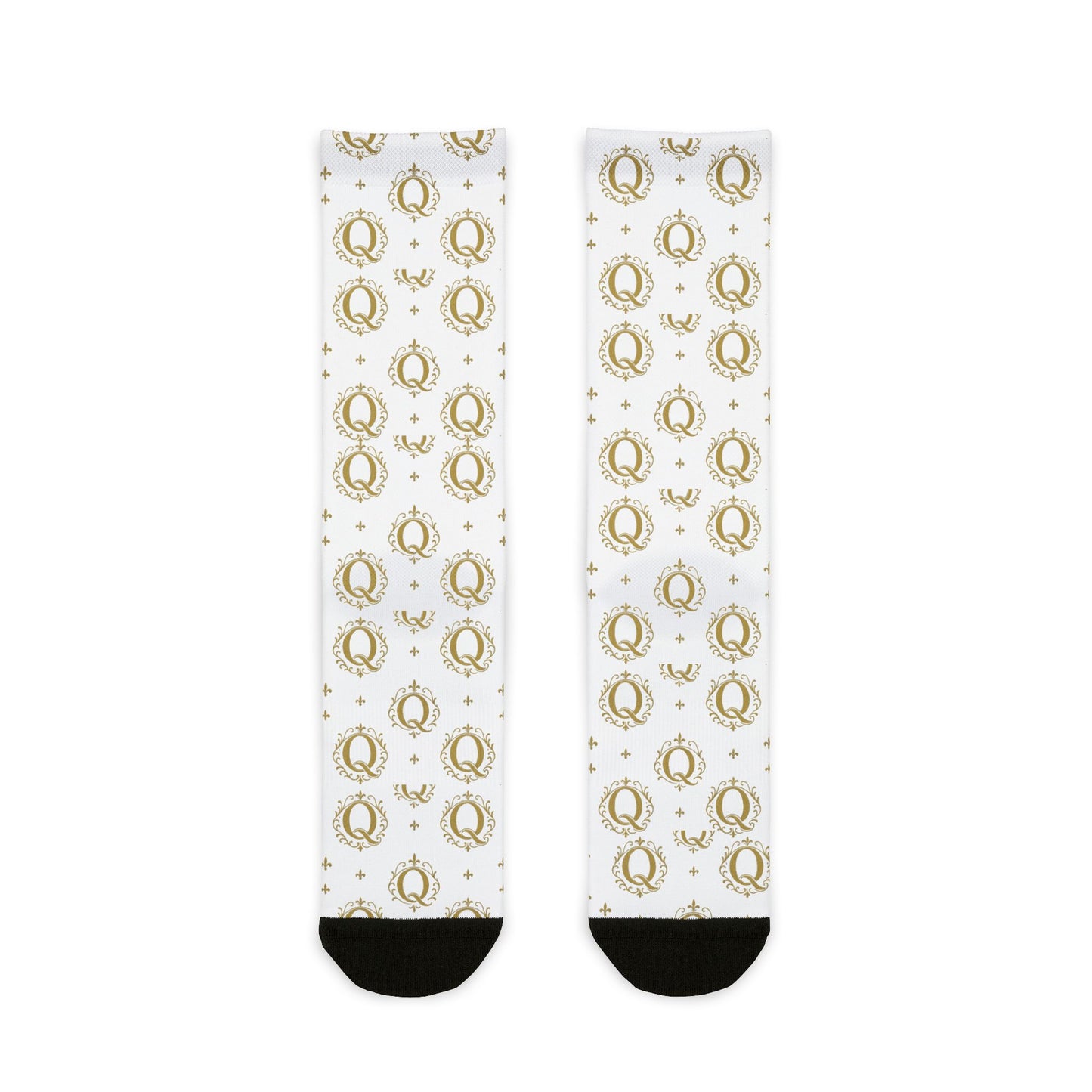 White Thin Q Socks