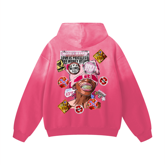 “Money Raised” Oversized Hoodie