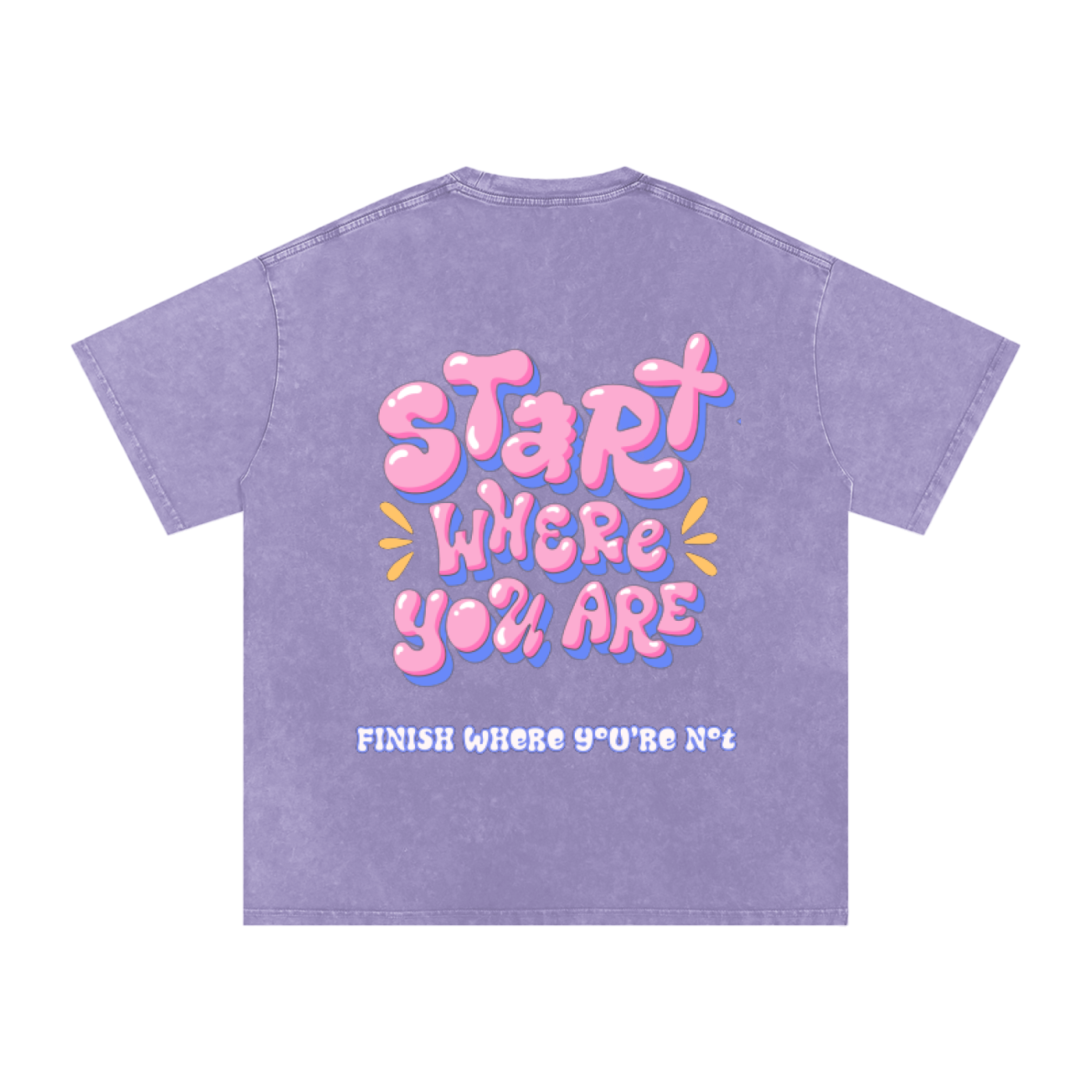 “Start 2 Finish” Oversized Luxury T-Shirt