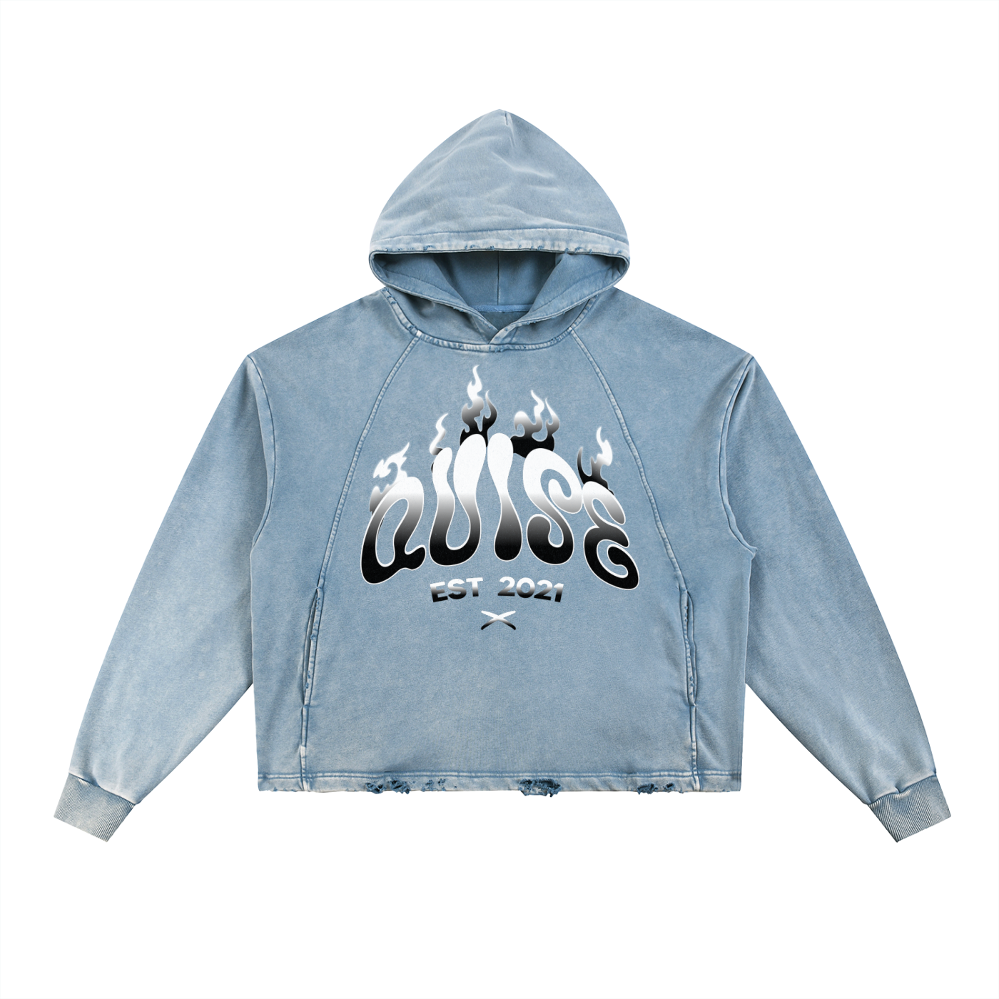 Quise flamed “I Like Baddies” Hoodie