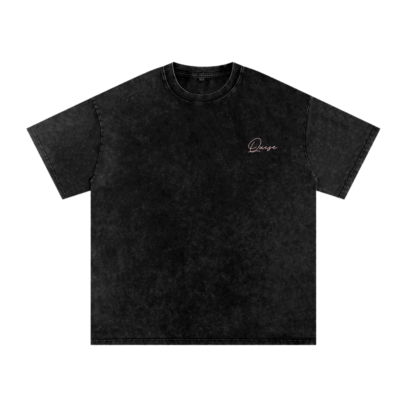 Quise Elegant T-Shirt (Pink Logo)