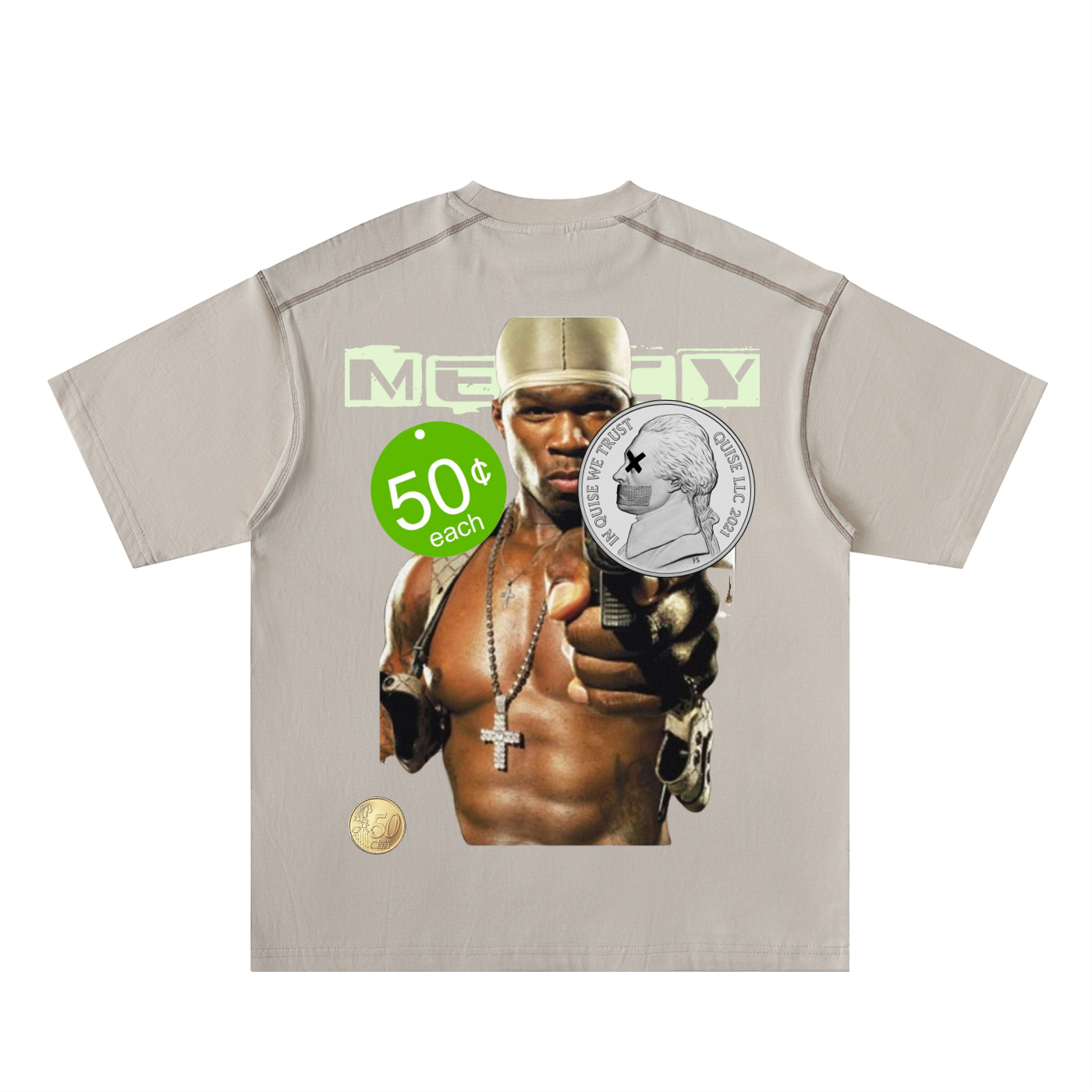 Paranoid Demon Stitched Tee