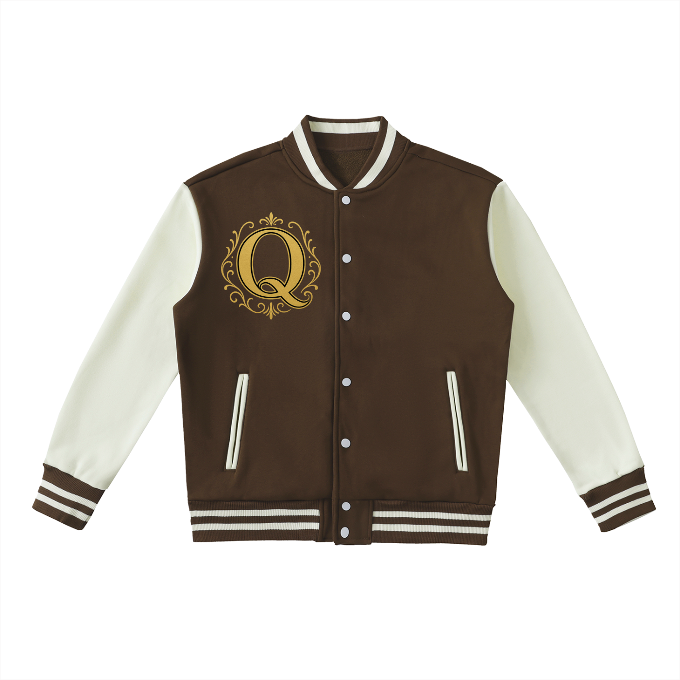 Luxury Remained Royal Varsity Jacket