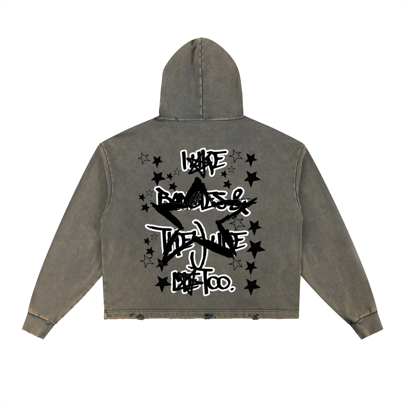 Gold Quise “I Like Baddies” Hoodie