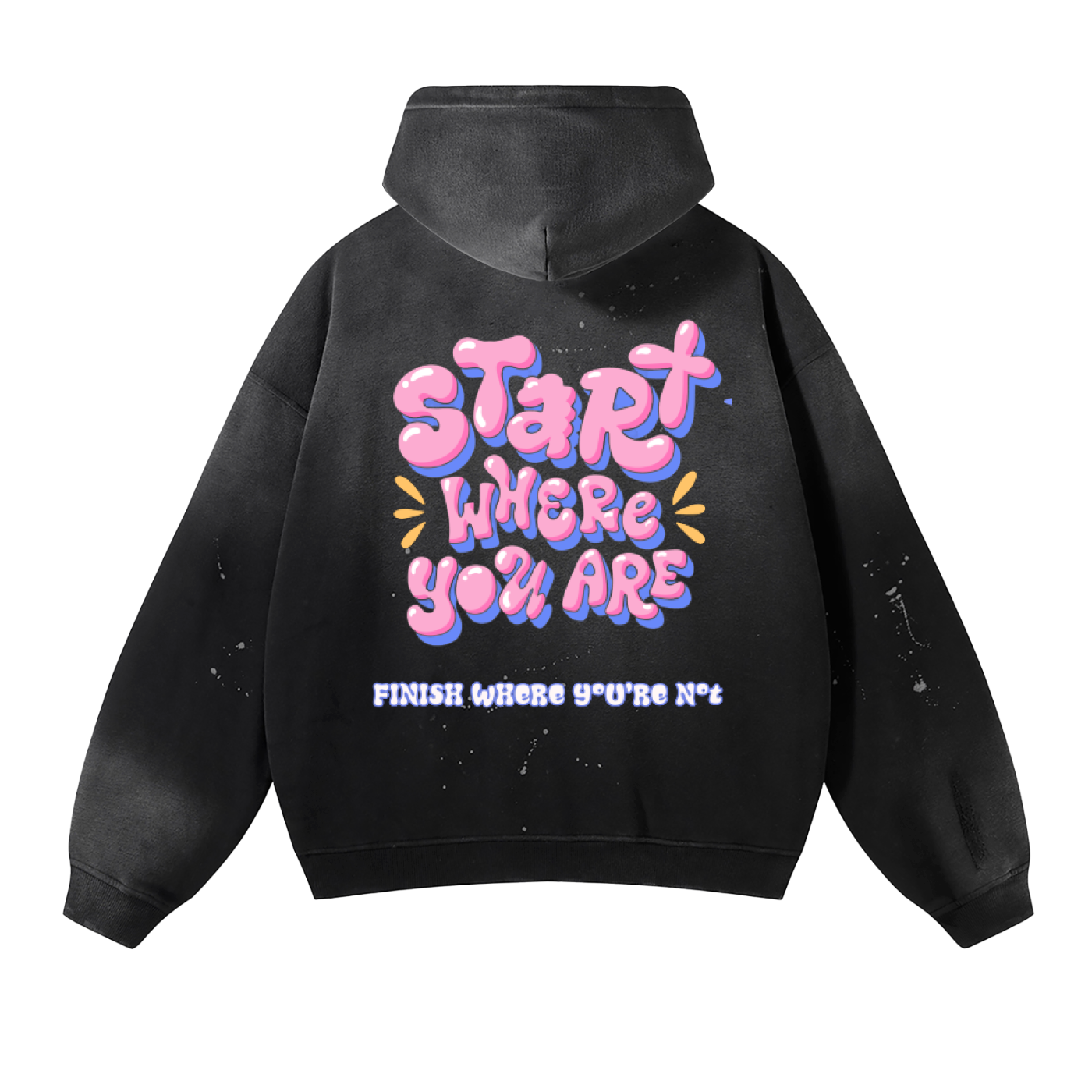 “Start 2 Finish” Vintage Luxury Hoodie