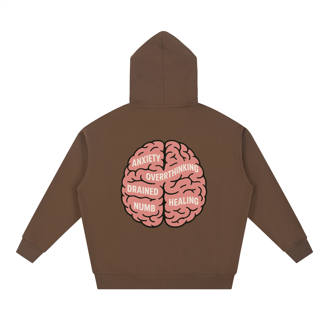 “Anxiety (Red) Mode” Hoodie