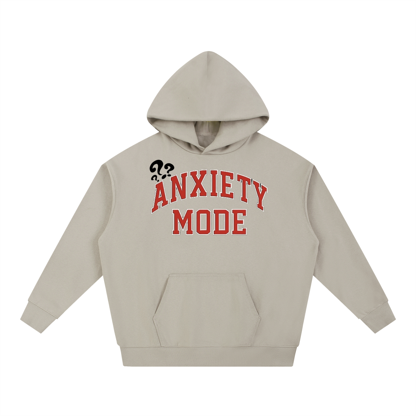 “Anxiety (Red) Mode” Hoodie