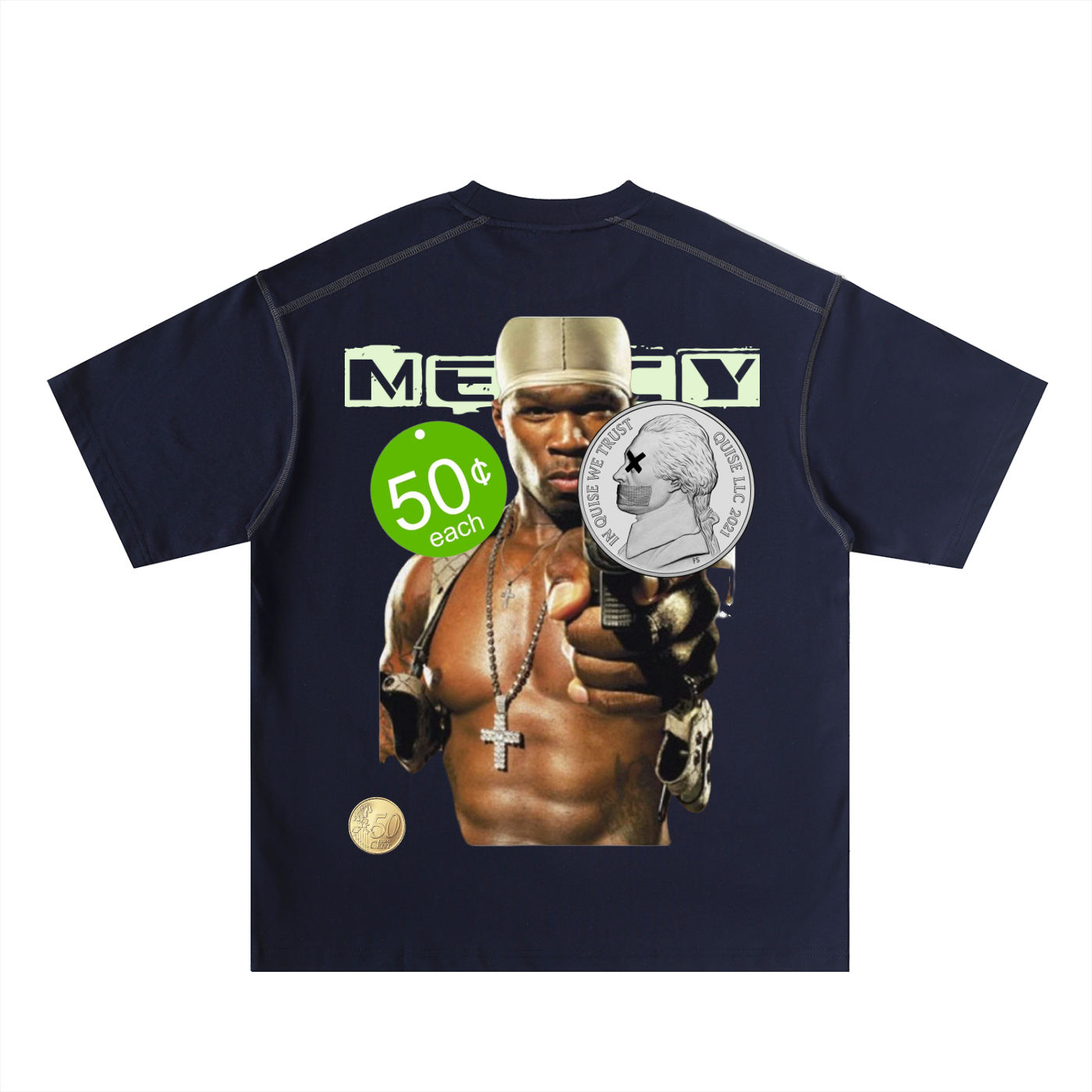 Paranoid Demon Stitched Tee