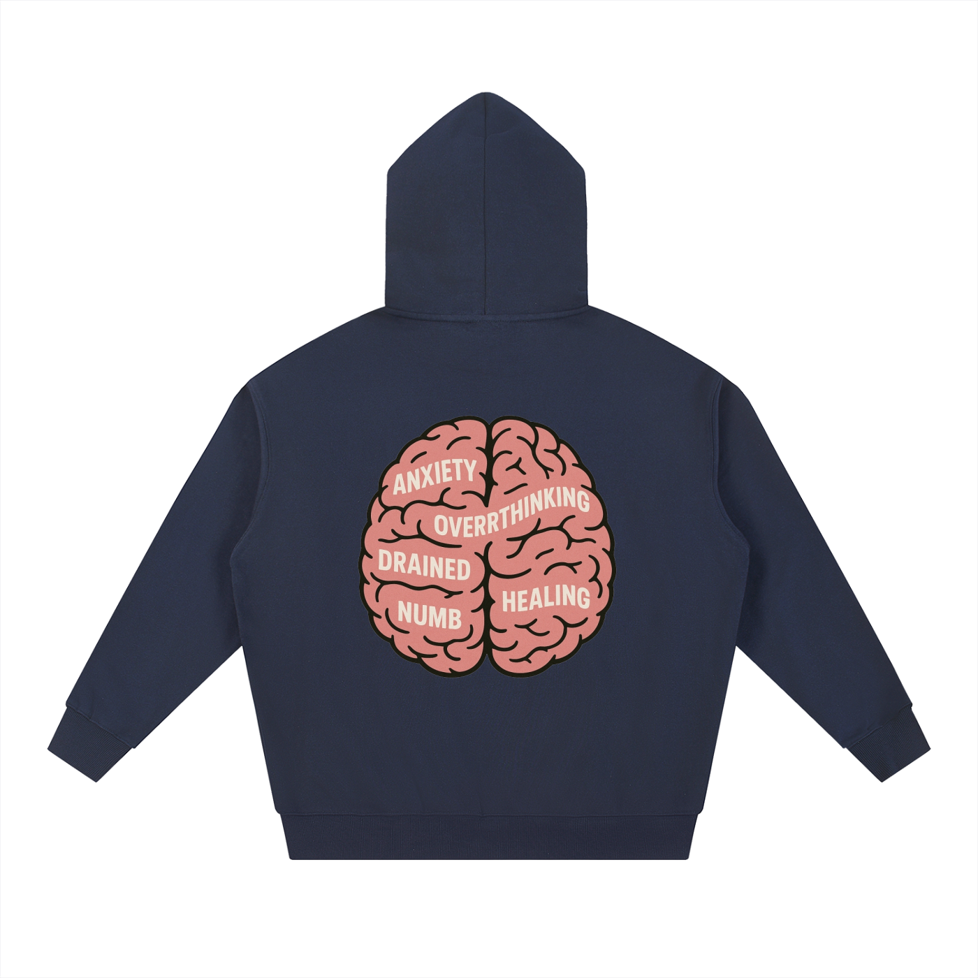 “Anxiety (Red) Mode” Hoodie