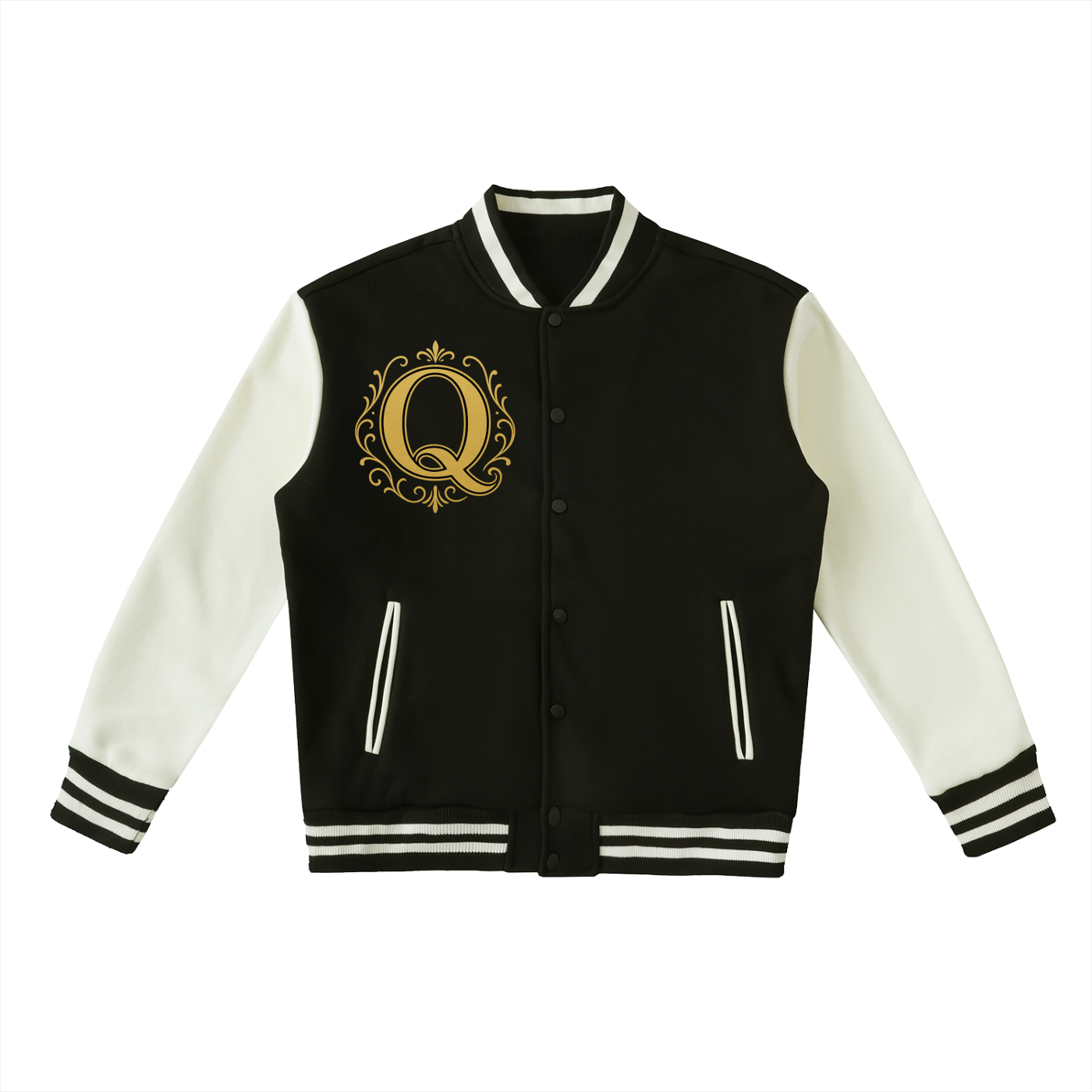 Luxury Remained Royal Varsity Jacket