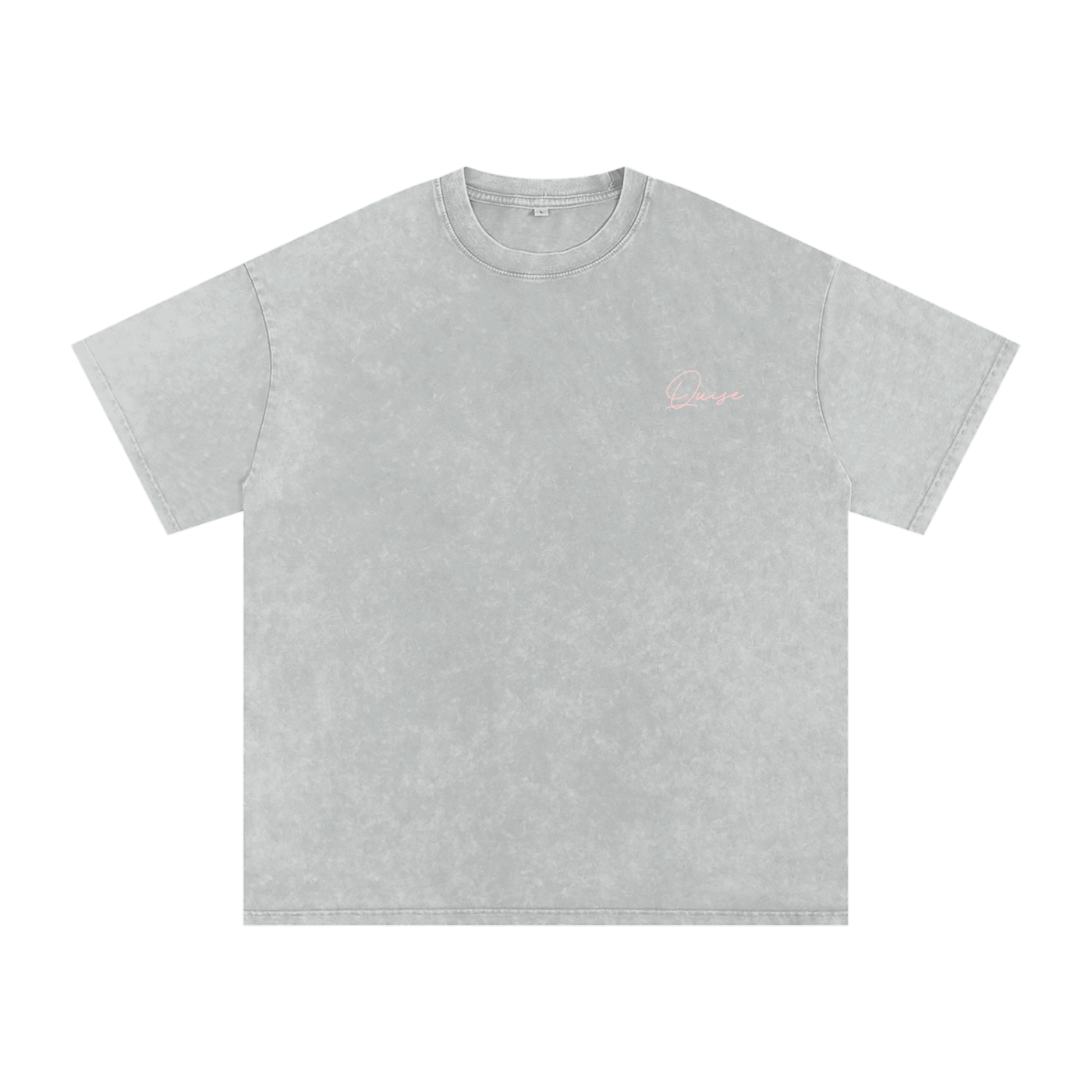 Quise Elegant T-Shirt (Pink Logo)