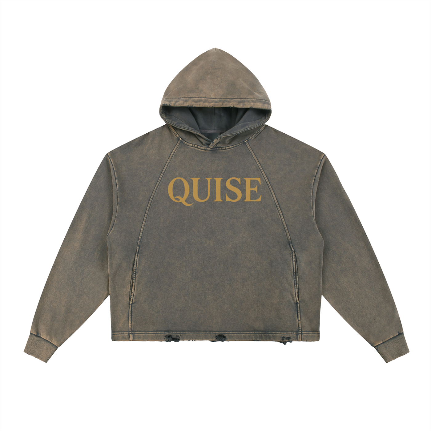 Gold Quise “I Like Baddies” Hoodie