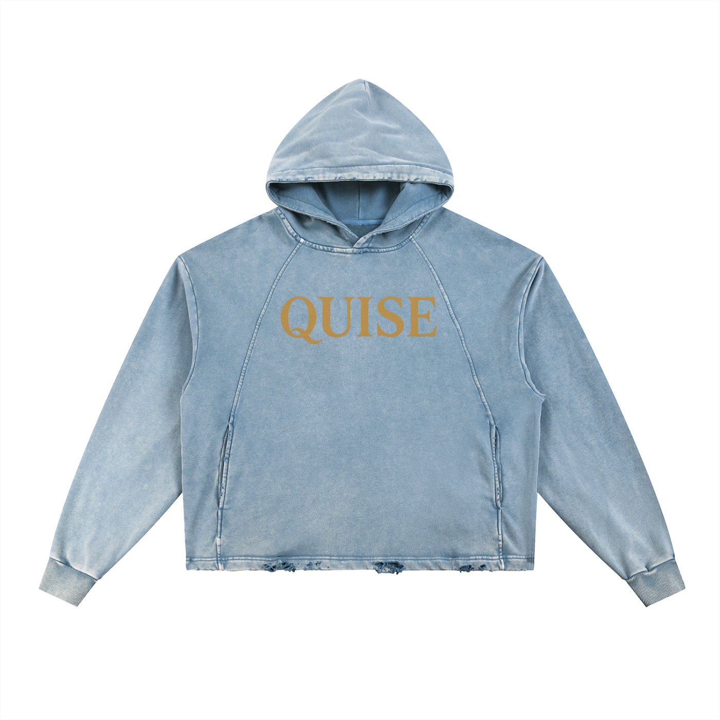 Gold Quise “I Like Baddies” Hoodie