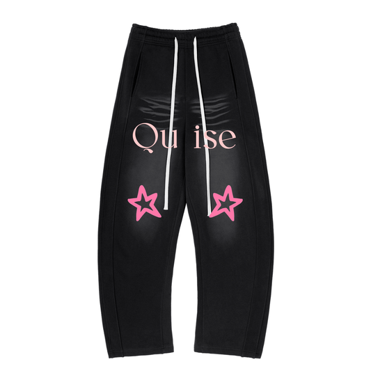 Quise Curved Fleece Sweatpants