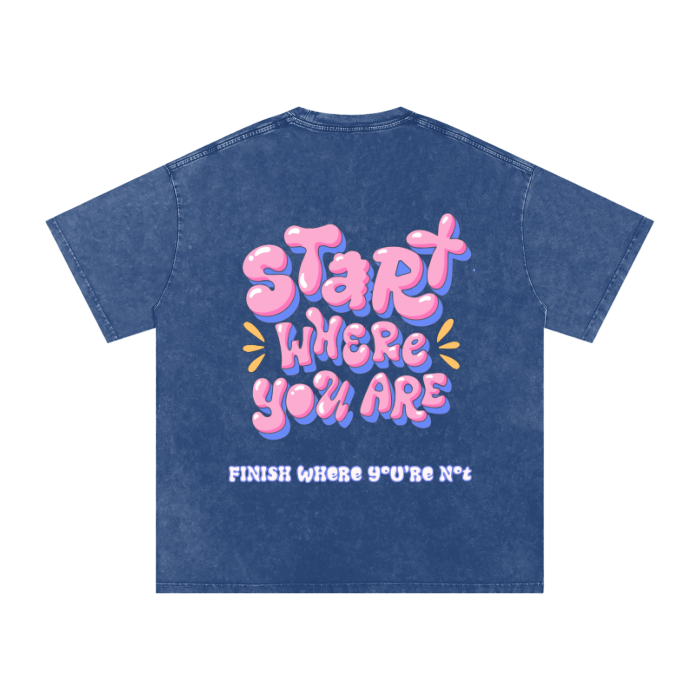 “Start 2 Finish” Oversized Luxury T-Shirt