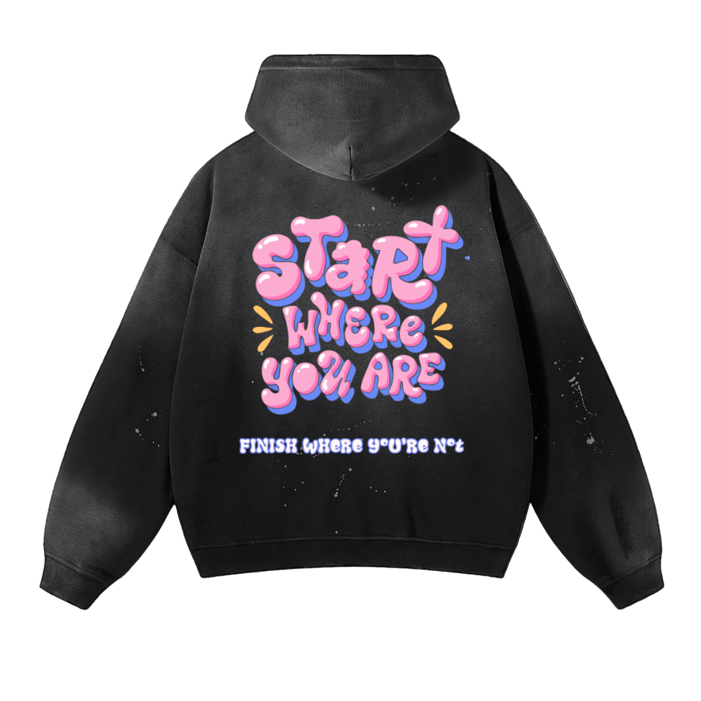 “Start 2 Finish” Vintage Luxury Hoodie