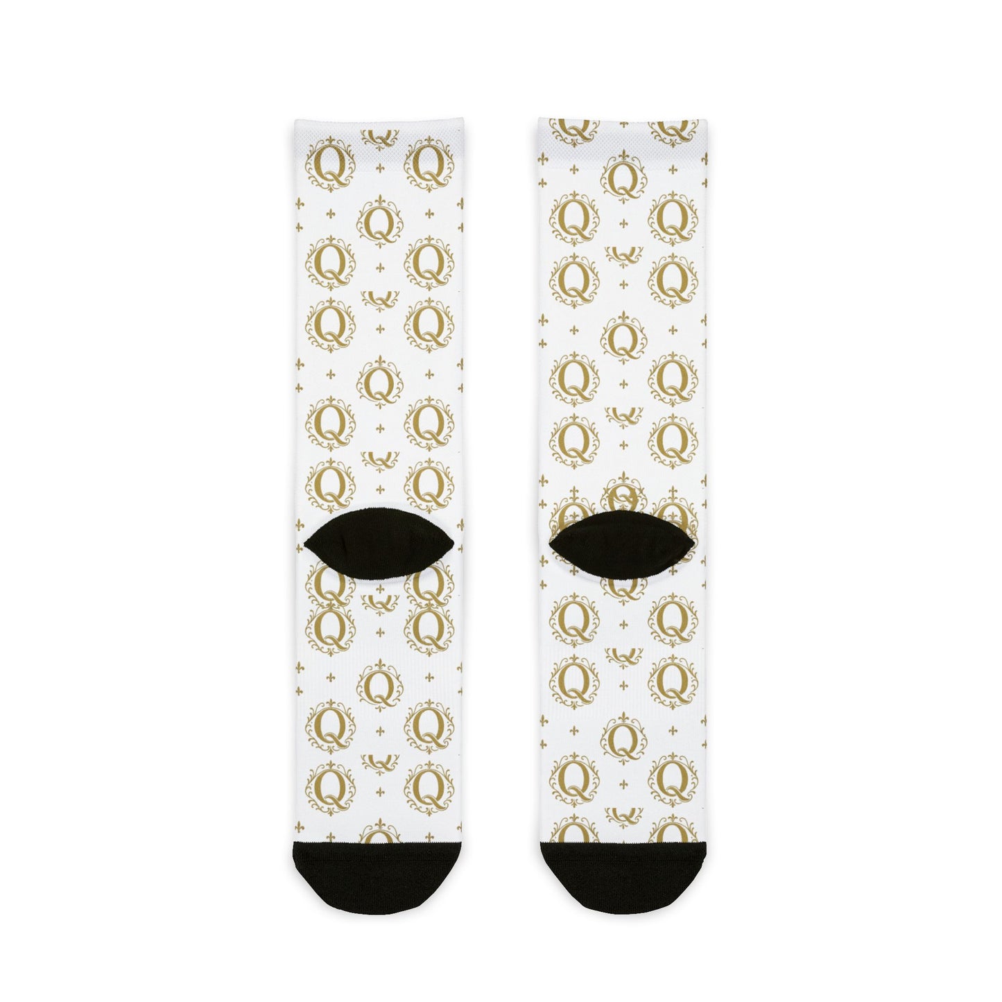 White Thin Q Socks