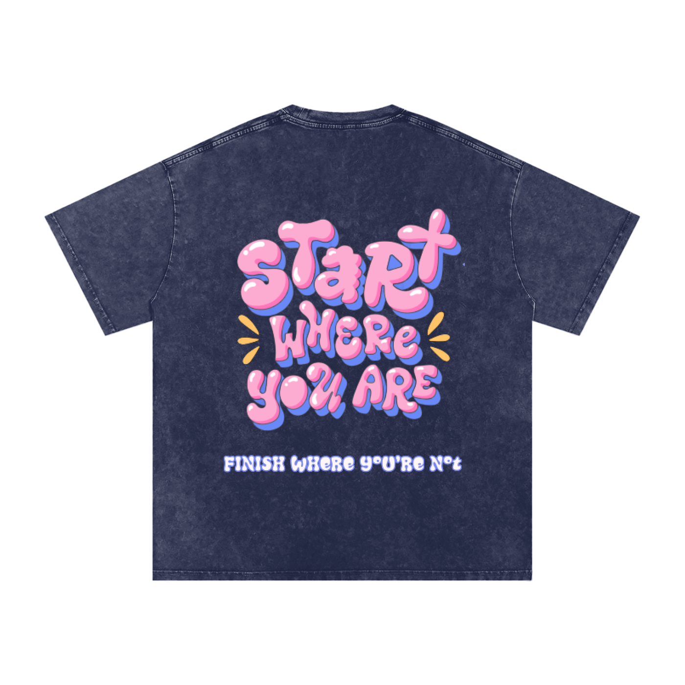 “Start 2 Finish” Oversized Luxury T-Shirt
