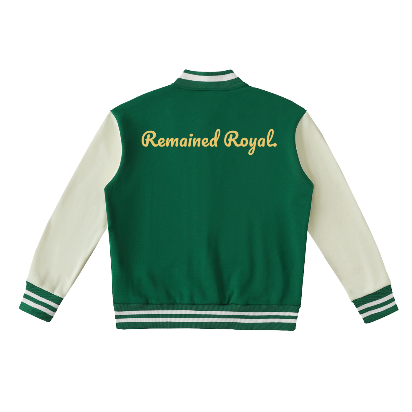 Luxury Remained Royal Varsity Jacket