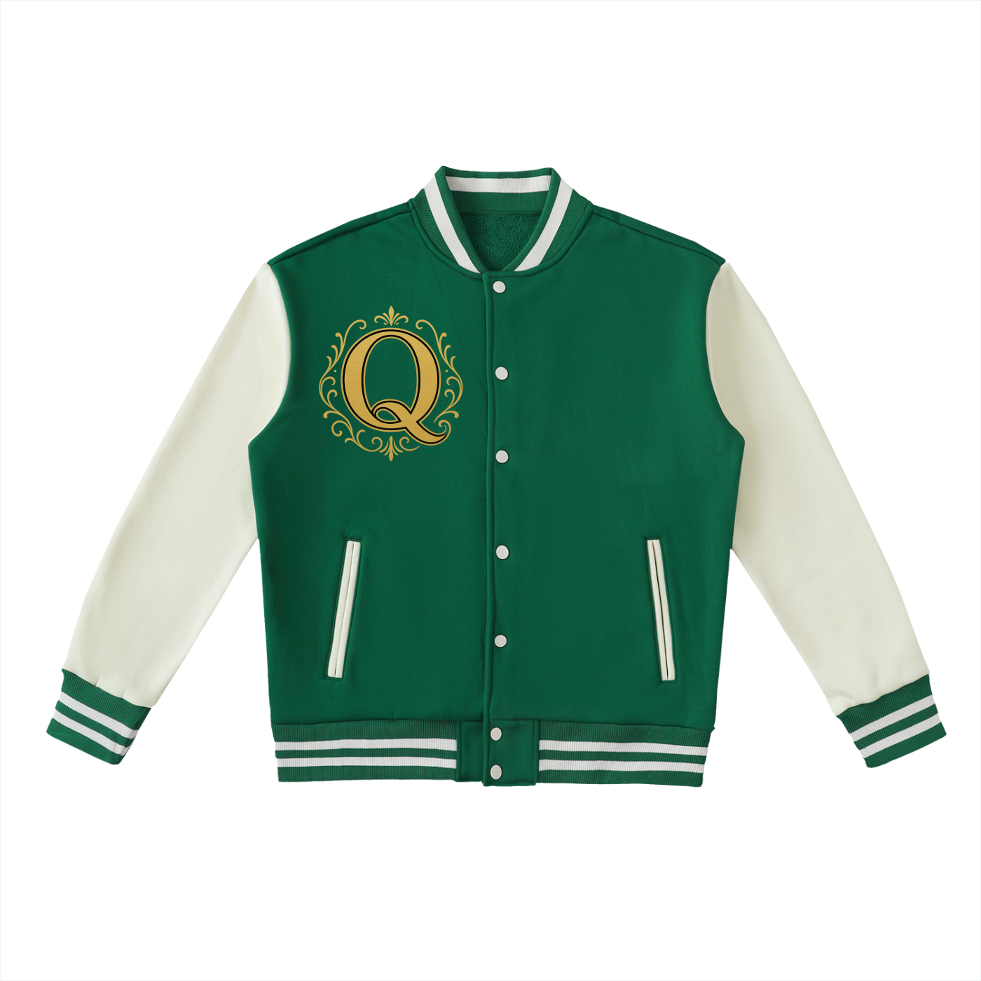 Luxury Remained Royal Varsity Jacket