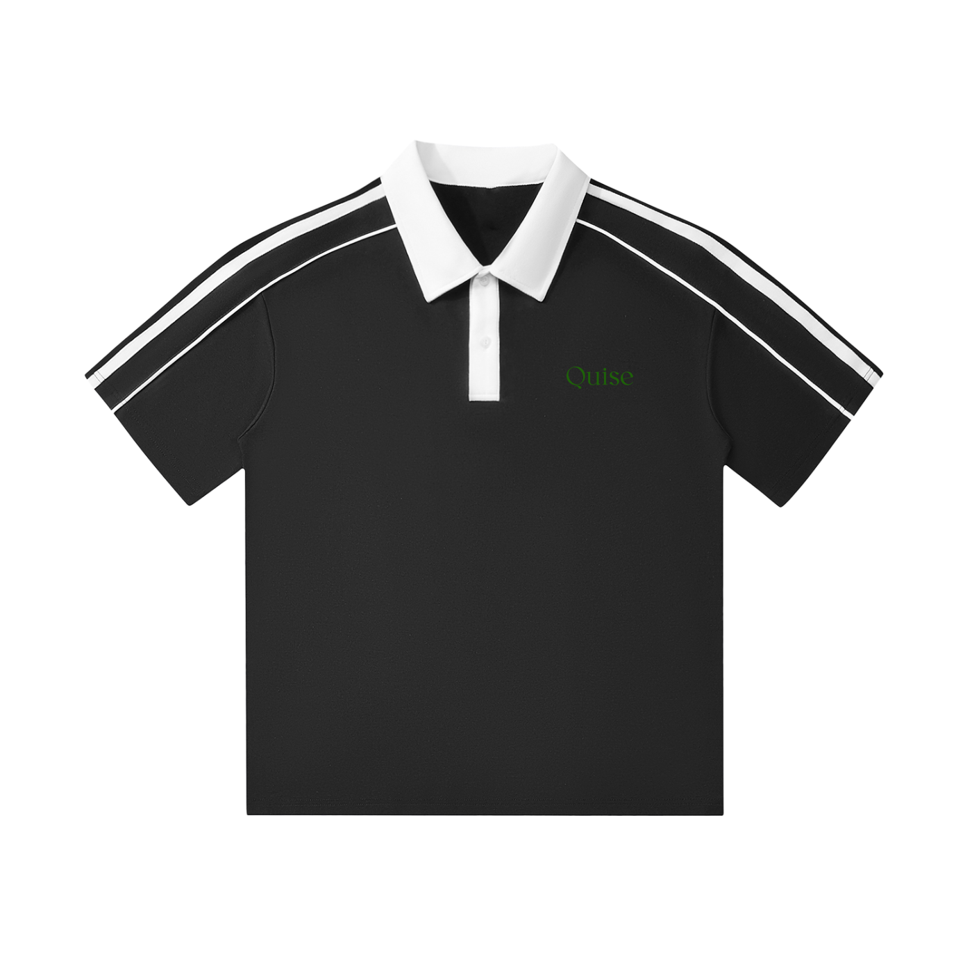 Basic Polo Shirt (Green Logo)