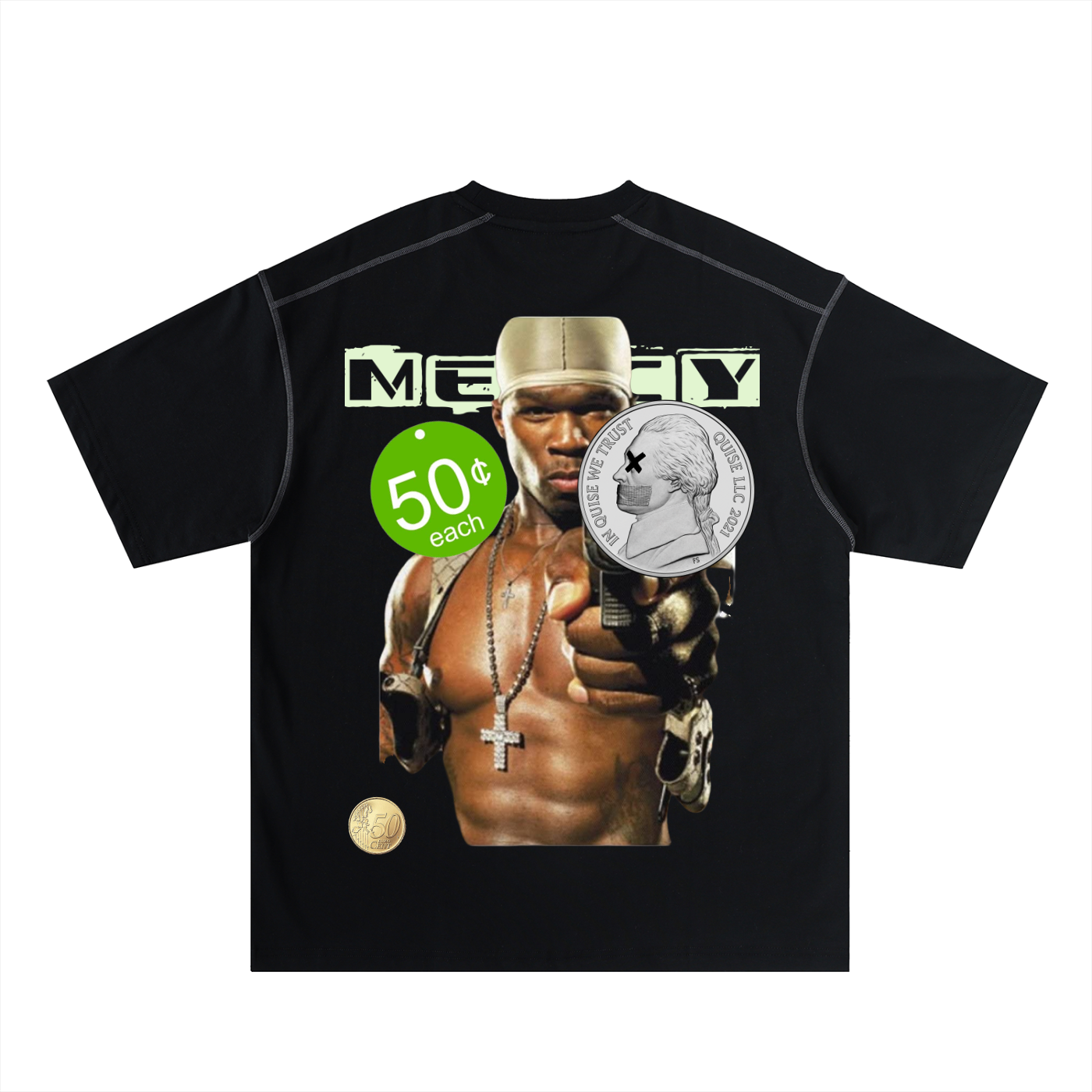 Paranoid Demon Stitched Tee