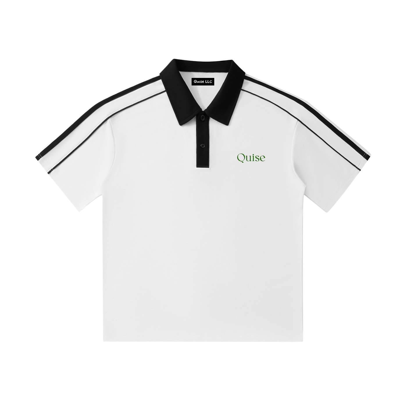 Basic Polo Shirt (Green Logo)