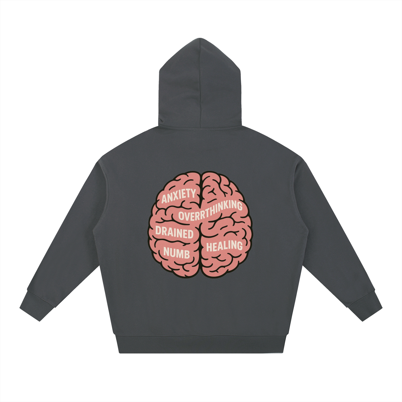 “Anxiety (Red) Mode” Hoodie
