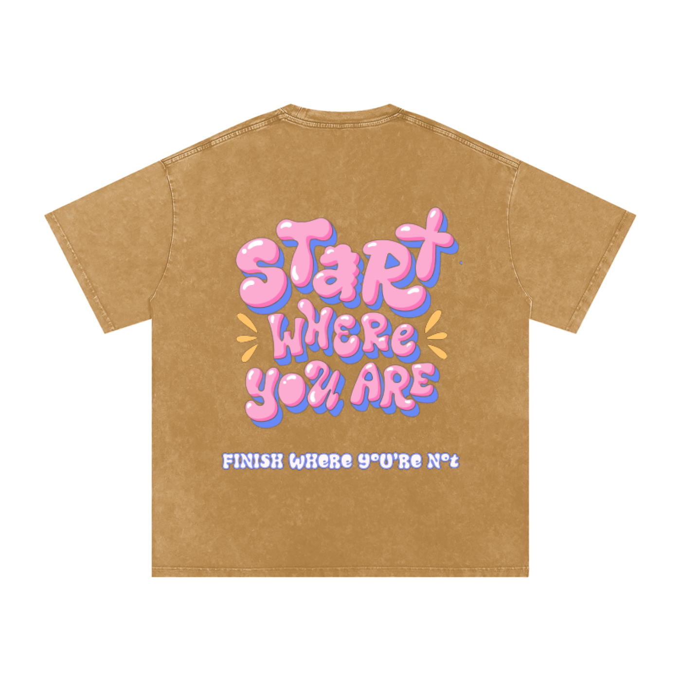 “Start 2 Finish” Oversized Luxury T-Shirt