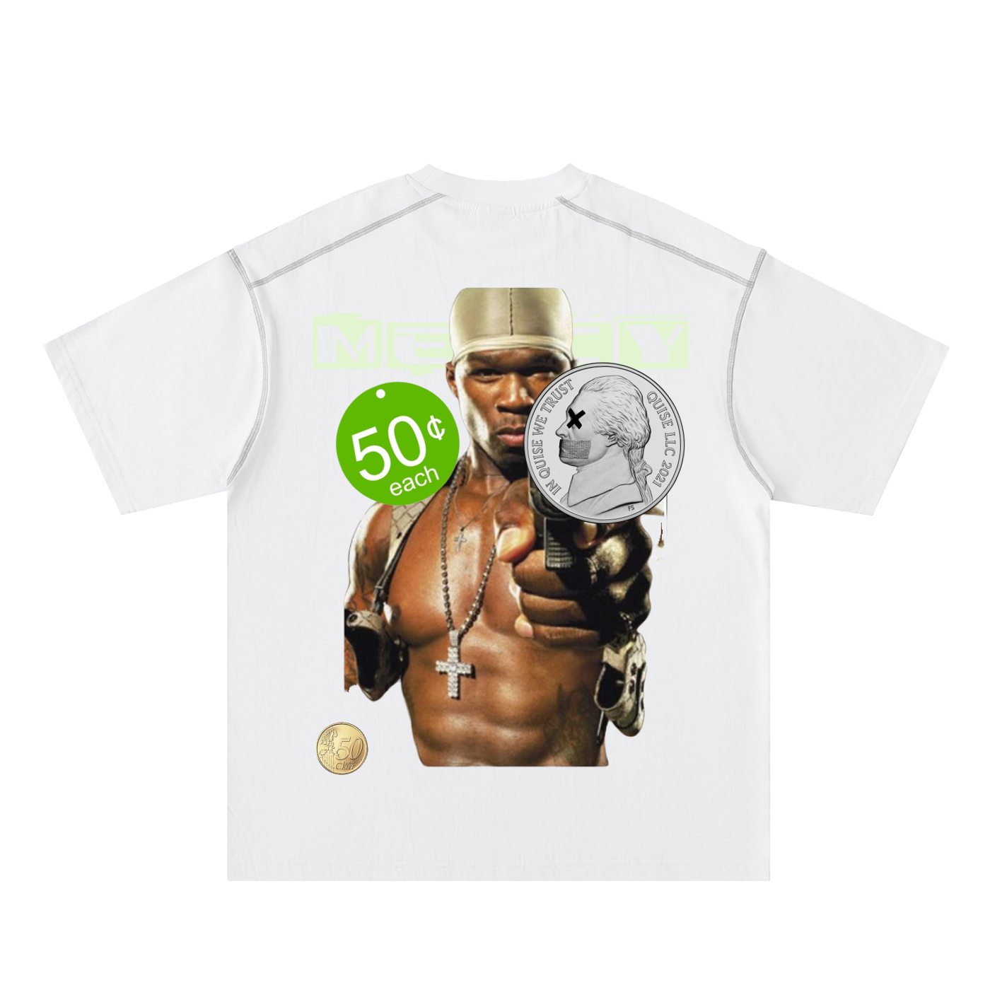 Paranoid Demon Stitched Tee